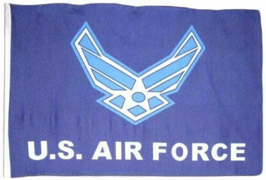 12x18 12"x18" U.S. Air Force USAF Blue Wings Sleeve Flag Boat Car Garden Polyester