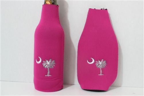 South Carolina SC Magenta Pink Bottle Jacket