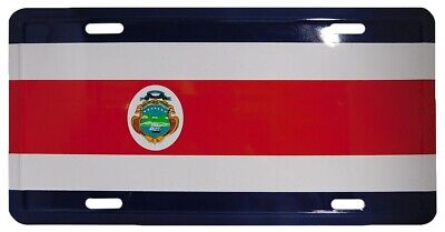 Costa Rica Rican 6"x12" License Plate Sign