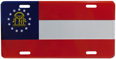 State Of Georgia 6"x12" Aluminum License Plate