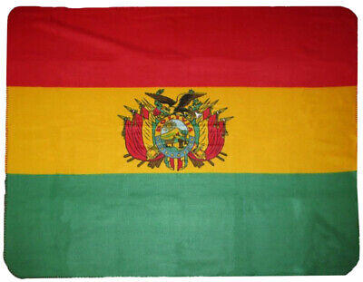 Bolivia Bolivian Flag 50x60 Polar Fleece Blanket Throw