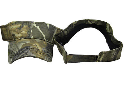 Hunter Hunting Camouflage Camo Forest Adjustable Visor hat