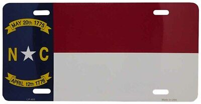 State of North Carolina Aluminum 6"x12" License Plate (Smart Blonde) LP-493