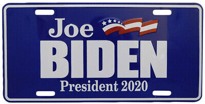 Joe Biden President 2020 Blue 6"x12" Aluminum License Plate USA Made