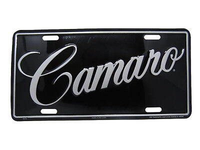 Camaro Cars 6"x12" Aluminum License Plate Tag