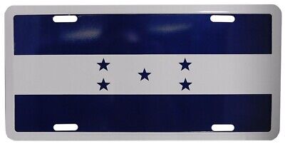 Honduras Flag 6"x12" Aluminum License Plate Sign