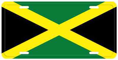 Jamaica Jamaican 6"x12" License Plate Sign