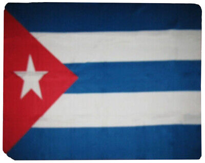 Cuba Cuban Flag 50x60 Polar Fleece Blanket Throw