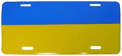 Ukraine Country Plain 6"x12" Aluminum License Plate