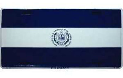 El Salvador 6"x12" Aluminum License Plate Sign