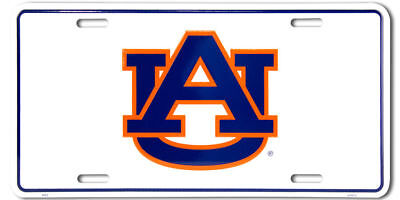 AUBURN UNIVERSITY CAR TRUCK TAG LICENSE PLATE SIGN AUBURN TIGERS WAR EAGLE