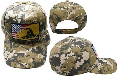 TRUMP 2024 USA American Gadsden DTOM Combo Friendship ACU Digital Camo Cap Hat