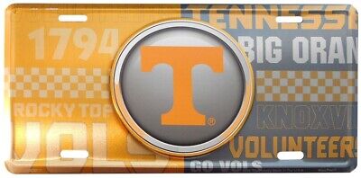 Tennessee Volunteers Vols 6"x12" License Plate - OFFICIALLY LICENSED