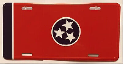 STATE OF TENNESSEE Aluminum Embossed License Plate