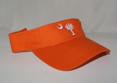 Orange South Carolina Palmetto Crescent Visor