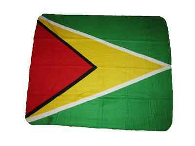 Guyana Flag 50x60 Polar Fleece Blanket Throw