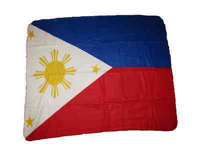 Philippines Flag 50x60 Polar Fleece Blanket Throw Super Soft New