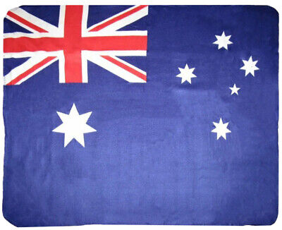 Australia Australian Flag 50x60 Polar Fleece Blanket Throw Super Soft