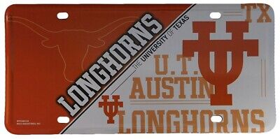 University of Texas Longhorns 6"x12" License Plate - OFFICIALLY LICENSED