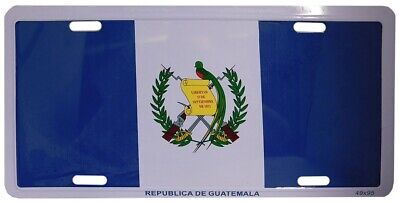 Guatemala 6"x12" Aluminum License Plate Sign