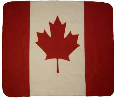 Canada Canadian Flag 50x60 Polar Fleece Blanket Throw