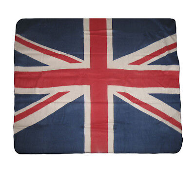 Union Jack United Kingdom UK Great Britain 50x60 Polar Fleece Blanket Throw