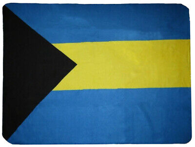 Bahamas Flag 50x60 Polar Fleece Blanket Throw