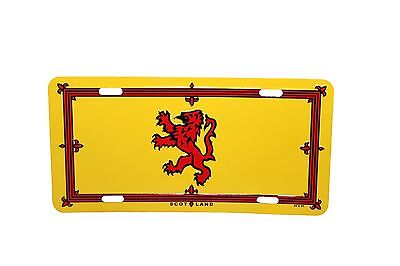 Scotland Lions Lion Rampart 6"x12" Aluminum License Plate Tag