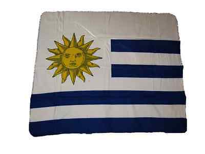 Uruguay Flag 50x60 Polar Fleece Blanket Throw