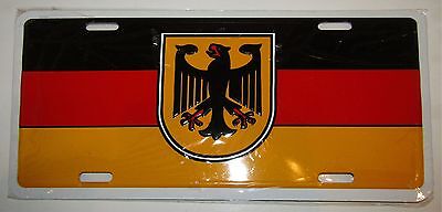 German Germany Deutchland Eagle Federal 6"x12" License Plate Sign