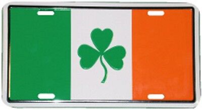 Irish Ireland Shamrock St Patricks Day Clover Leaf 6"x12" License Plate Tag