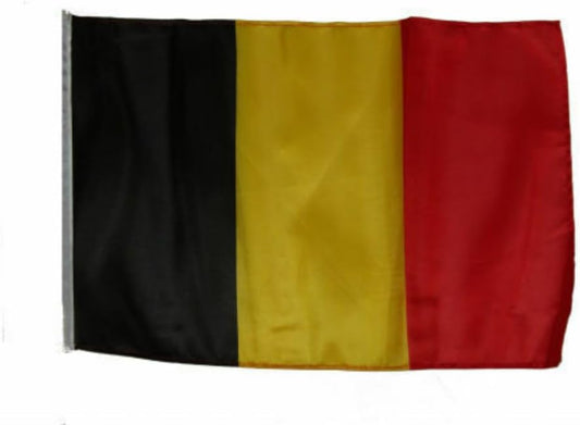 12x18 12"x18" Belgium Sleeve Flag Boat Car Garden Polyester