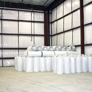 500sqft (4ftx125ft) Solid White Reflective Vapor Heat Barrier Insulation R7-R21