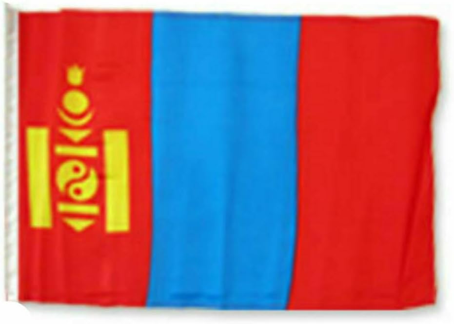 12x18 12"x18" Mongolia Sleeve Flag Boat Car Garden Polyester