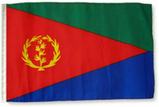 12x18 12"x18" Eritrea Sleeve Flag Boat Car Garden Polyester