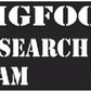 BIGFOOT RESEARCH TEAM BLACK Vinyl Decal Bumper Sticker