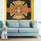 Fire Department Blanket Red Line Blanket Thin Red Line Support Local Firefighter