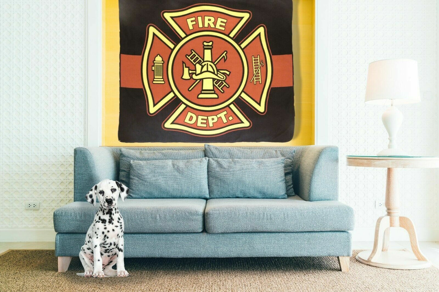 Fire Department Blanket Red Line Blanket Thin Red Line Support Local Firefighter