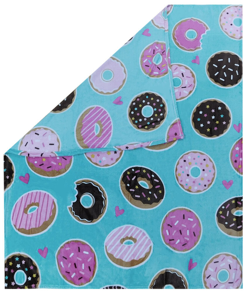 Donut Daydreams 50x60 50"x60" Soft Plush Fleece Blanket Throw