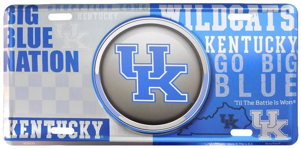 University of Kentucky Wildcats 6"x12" License Plate - OFFICIALLY LICENSED