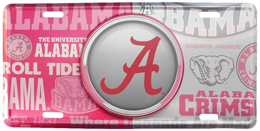 The University of Alabama Roll Tide 6"x12" License Plate - OFFICIALLY LICENSED