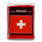 Switzerland Flag Fleece Blanket NEW 5 ft x 4.2 ft. Swiss Travel Throw Cover Army