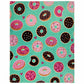 Donut Daydream Plush Blanket 50x60 Cute Donut Blanket Girl's Throw Blanket