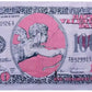 3X5 Cupid 100 Dollar Bill $100 Pink Valentine's Day 3'x5' Super Polyester Flag