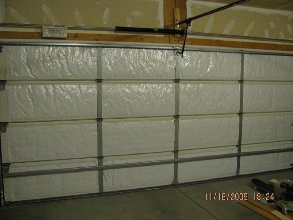 NASA Tech Reflective White Foam Core Garage Door Insulation Kit 14Lx12H