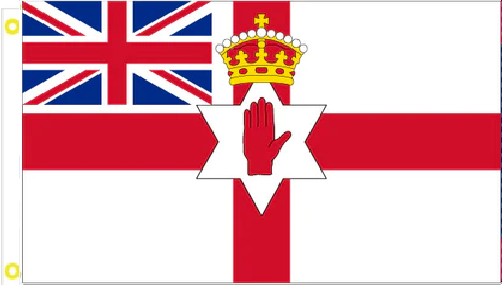 3X5 UK ULSTER ENGLAND CROWN FLAG BANNER 100D W/ GROMMETS