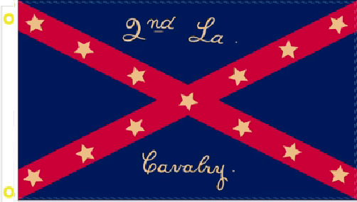 3X5 2ND LOUISIANA FIRST NATIONAL FLAG BANNER 100D