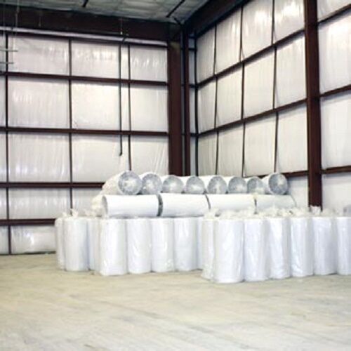 500sqft Reflective Solid White Foil Foam Core 1/4" Insulation Barrier 4x125 R8