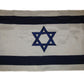 3X5 FT Embroidered SEWN Israel Star of David JEWISH 100% COTTON BOAT Flag