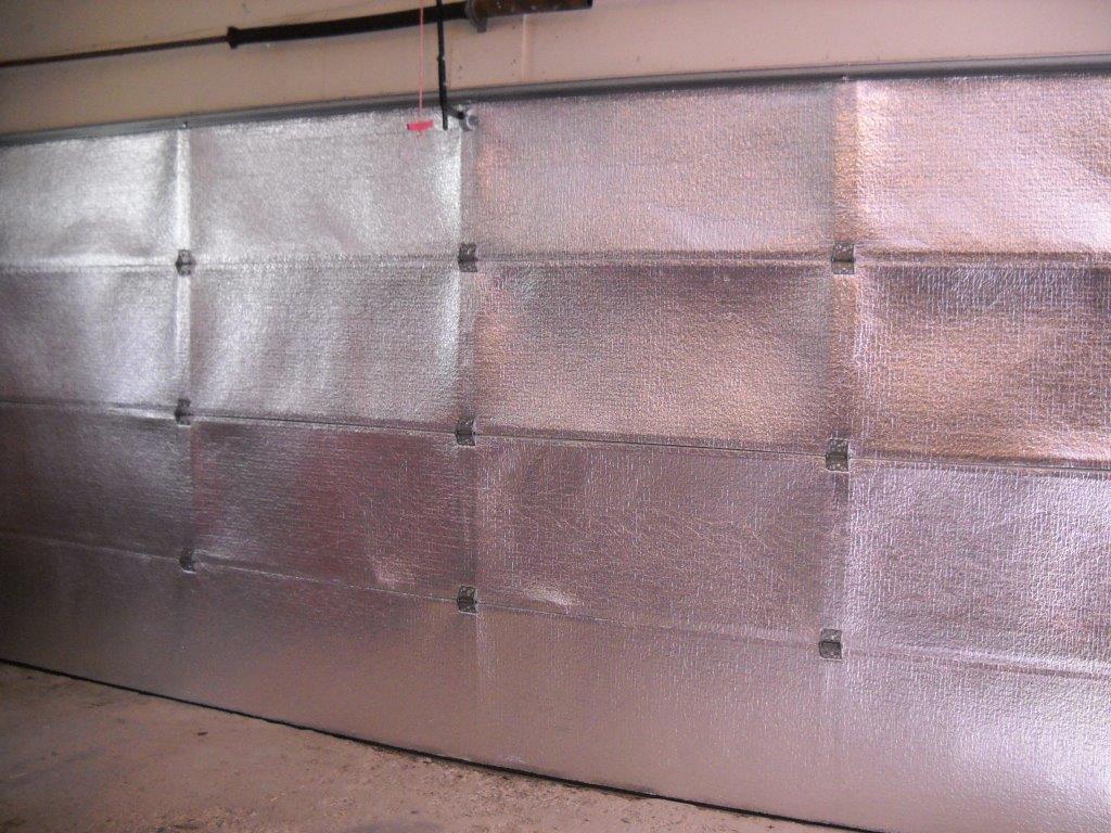 NASA Tech Reflective Foam Core Garage Double Door Insulation Kit 16L x 7H Panel